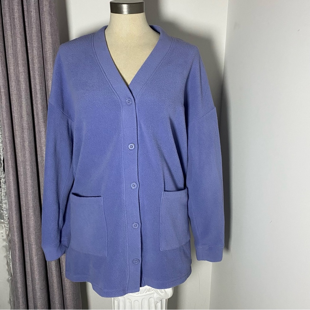 Miiyu by SIMONS Purple Cardigan Sweater